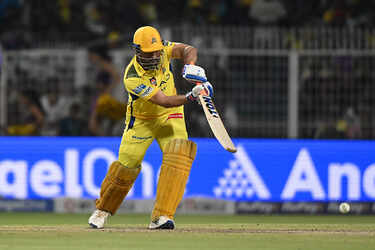 CSK batting image