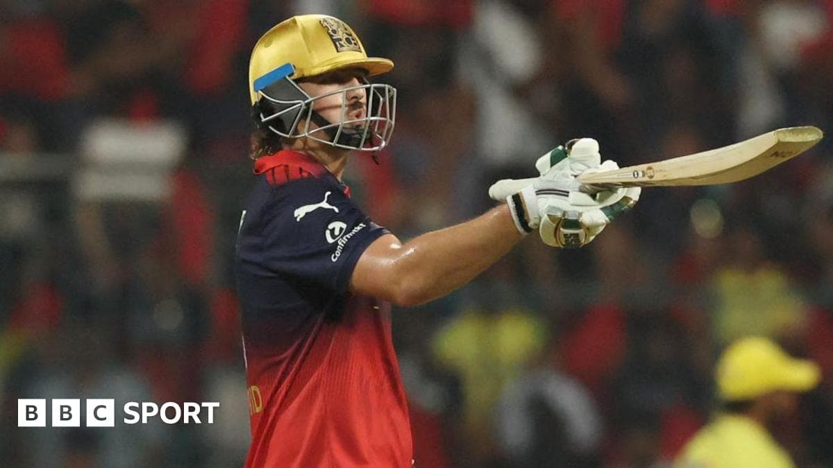 RCB batting celebration image